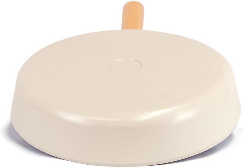 image:imageFIKA 11 inch Nonstick Frying Pan with Wooden Handle Induction Compatible Cookware for All Stovetops Kitchen Essential Ceramic Coating Skillet Healthy Cooking Omelet Pan Made in Korea 28cm