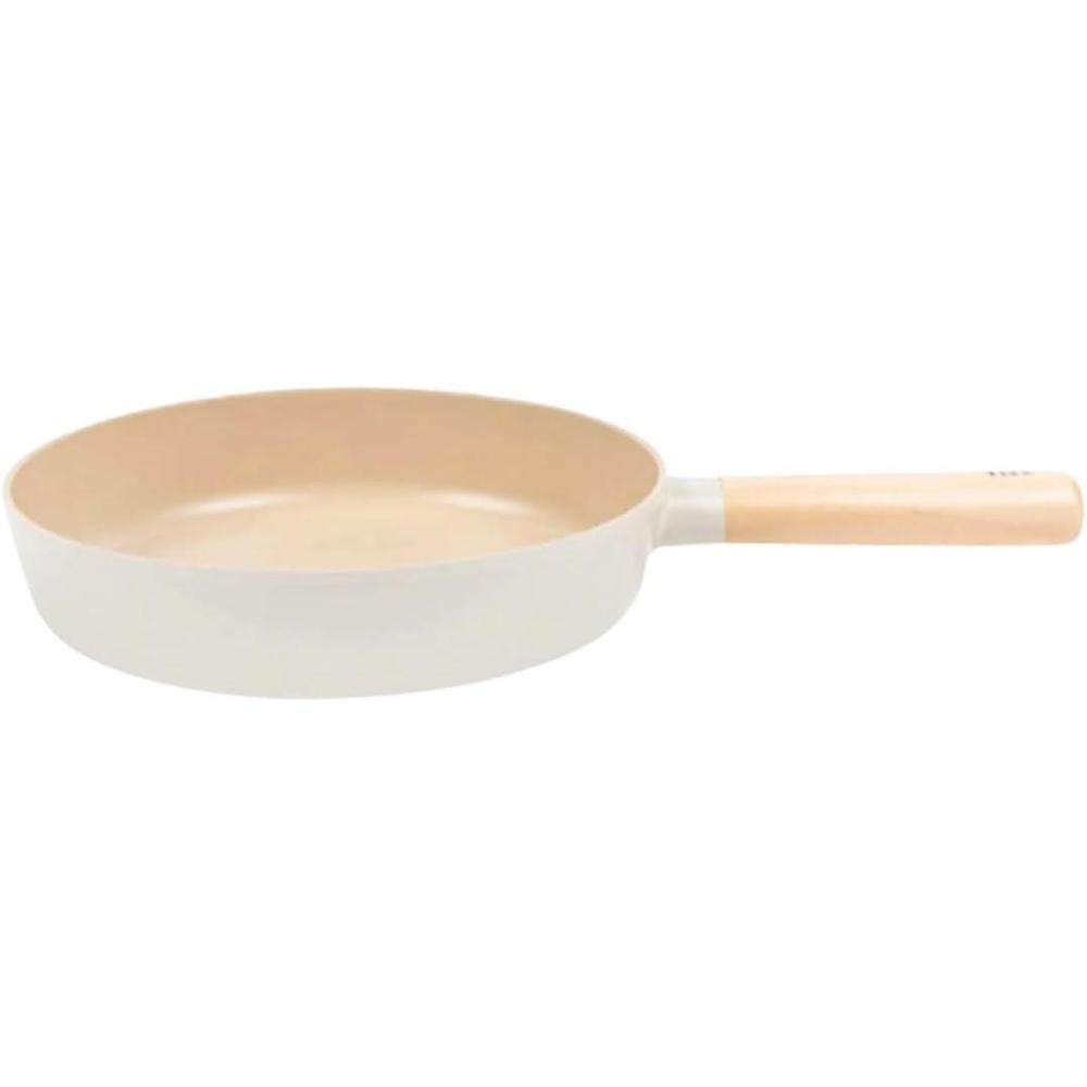 image:imageFIKA 11 inch Nonstick Frying Pan with Wooden Handle Induction Compatible Cookware for All Stovetops Kitchen Essential Ceramic Coating Skillet Healthy Cooking Omelet Pan Made in Korea 28cm