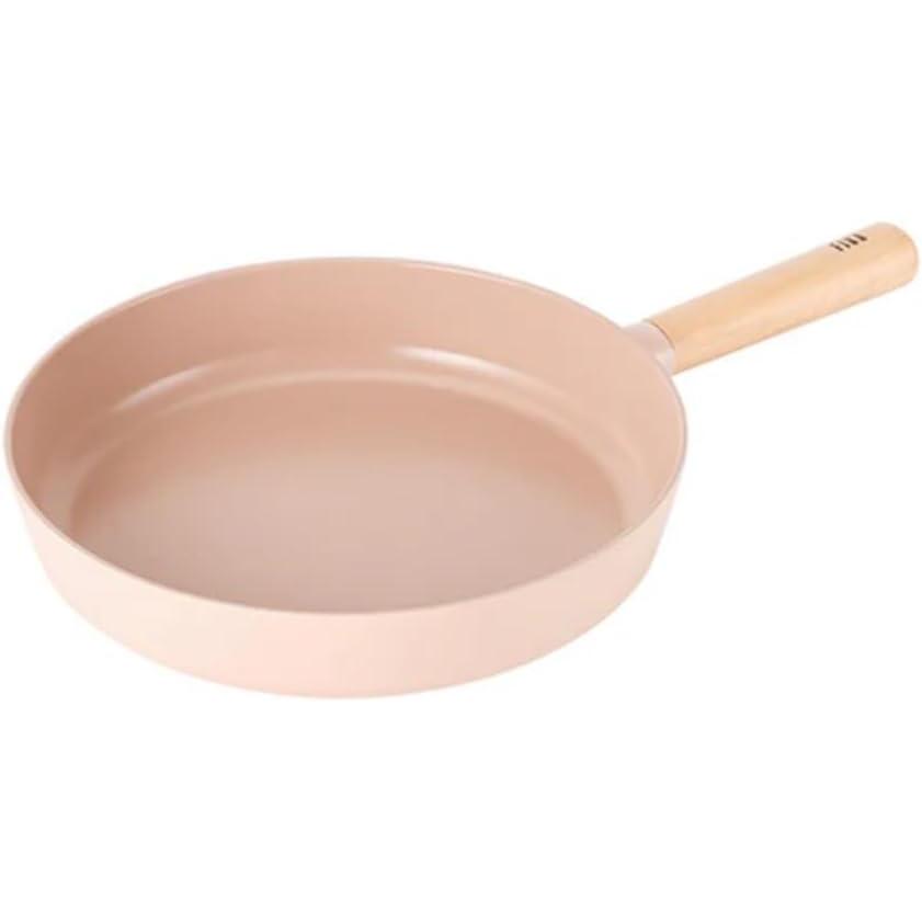 image:imageNeoflam FIKA Kitchen Essential 11Inch Nonstick Pan with Wood Handle Healthy Cooking Non Stick Skillet Induction Compatible Cookware Egg Tamagoyaki Made in Korea 28cm11