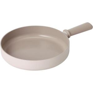 Neoflam Chou Chou Kitchen Nonstick 9.5-Inch Stir Frying Pan with Handle, BBQ, Egg Omelet Skillet, Induction Compatible Cookware, Cooking Round Tamago Pan, Made in Korea (24cm)