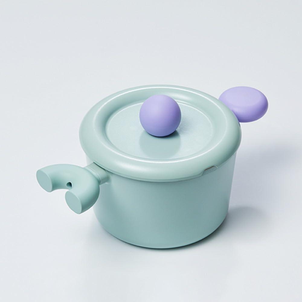 image:imageNeoflam Better Finger Cookware Set All in One 8Piece NonStick Ceramic Coated Pots and PansMint 3Piece