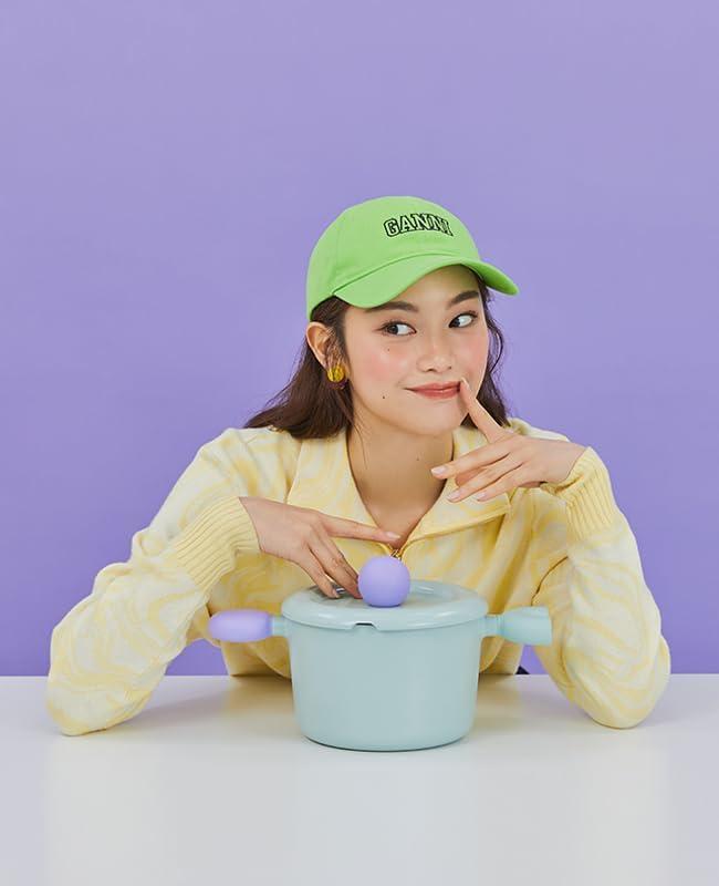 image:imageNeoflam Better Finger Cookware Set All in One 8Piece NonStick Ceramic Coated Pots and PansMint Green 4Piece