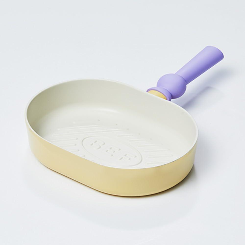 image:imageNeoflam Better Finger Cookware Set All in One 8Piece NonStick Ceramic Coated Pots and PansSignature Yellow 3Piece