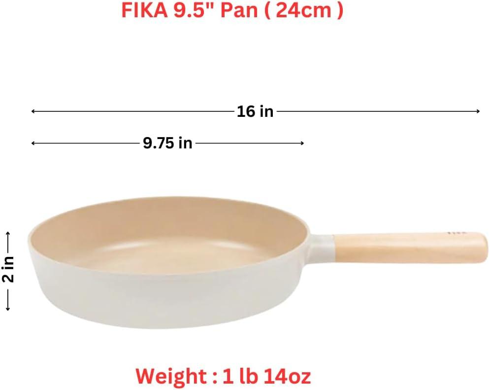 image:imageNeoflam FIKA Cookware Set 9 Frypan 10 Wok NonStick Ceramic Coated Pans