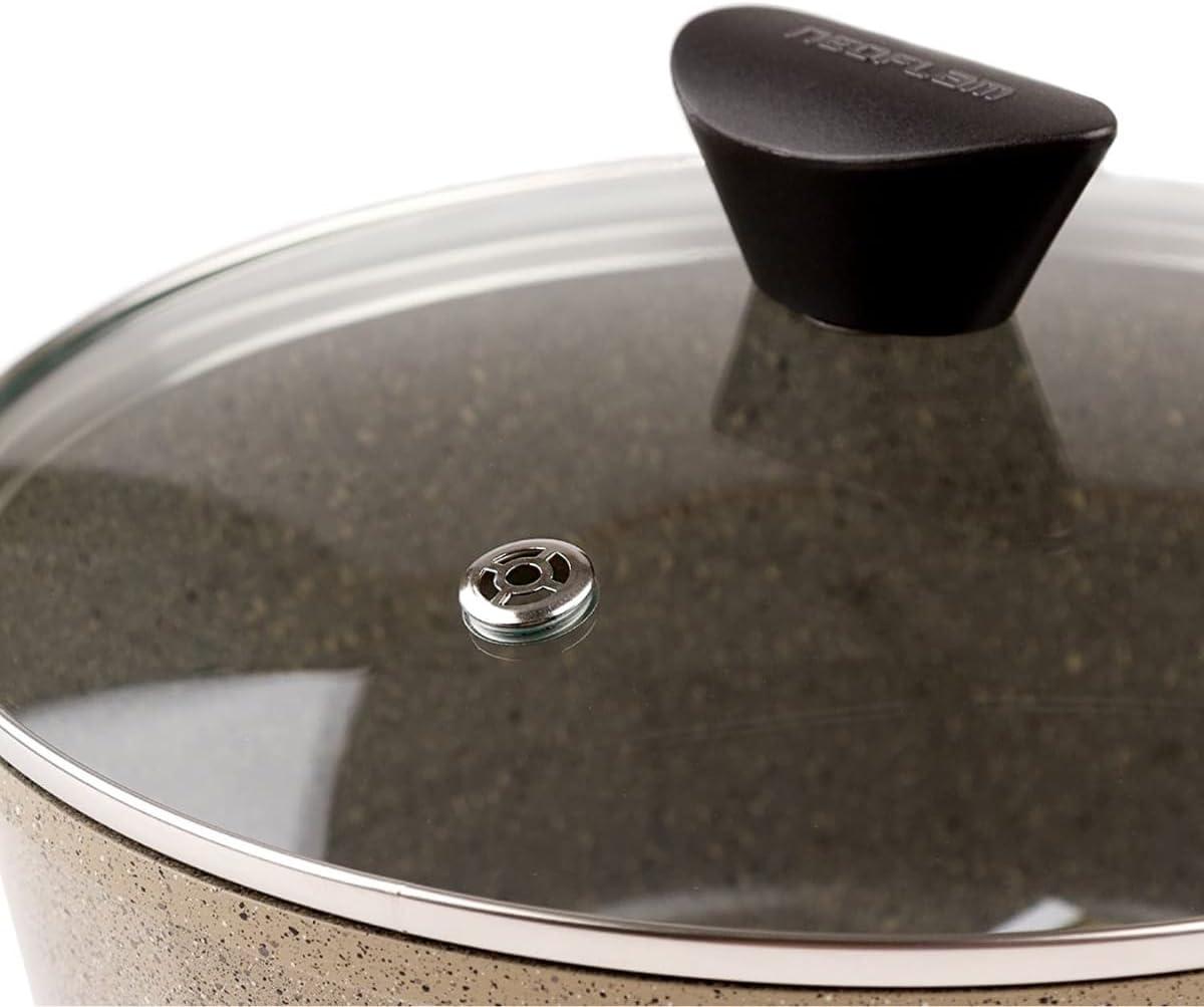 image:imageNeoflam Venn 2QT Saucepan with Lid 7 Ceramic Coated Sauce Pot for Milk Melting Boiling and Warming Healthy Cooking Cookware with StayCool Handle Dishwasher Safe Made in Korea
