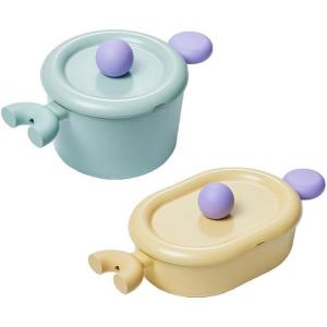 Neoflam Better Finger Cookware Set – All in One, 8-Piece Non-Stick Ceramic Coated Pots and Pans(Casserole Mint and Yellow 4-Piece)