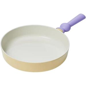 Neoflam Better Finger Kitchen Non Stick 9 Inch Stir Frying Wok Pan with Handle, Healthy Cooking Nonstick Ceramic Coating Skillet, Induction Compatible Cookware, Made in Korea (22cm Wok Pan)(24cm Frying Pan)