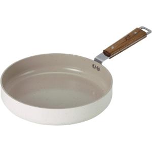 Neoflam Bien 9.5″ Nonstick Ceramic Frying Pan with Wooden Handle, Induction Skillet for Healthy Cooking, Stir Fry & Omelet Egg Pan, Kitchen Essential Cookware, Made in Korea (24cm)