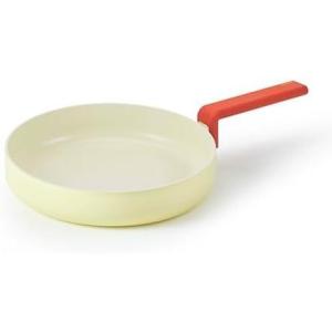 Neoflam Danish Forged 9.5″ Stir Frying Pan with Handle, Kitchen Nonstick Ceramic Coating Tamagoyaki Omelet Skillet, Healthy Cooking Induction Compatible Cookware, Made in Korea (24cm)