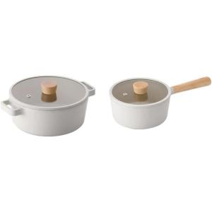 Neoflam FIKA Cookware Set – Value Pack, 4-Piece Non-Stick Ceramic Coated Pots