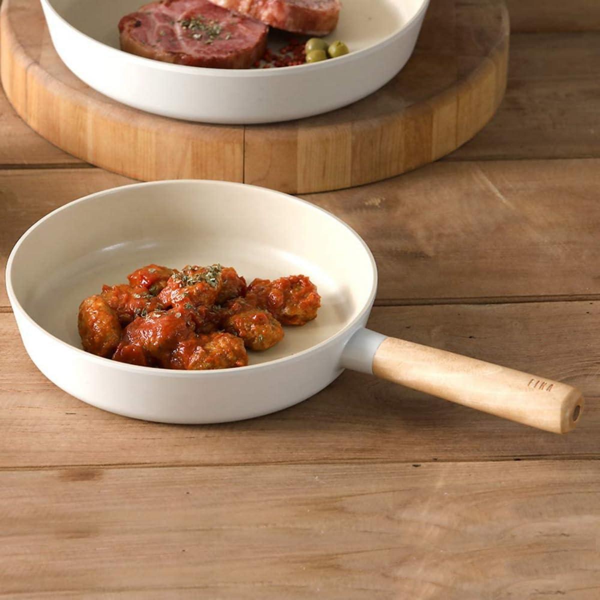 image:imageNeoflam FIKA Cookware Set 911 Frypan 2Piece NonStick Ceramic Coated Pans
