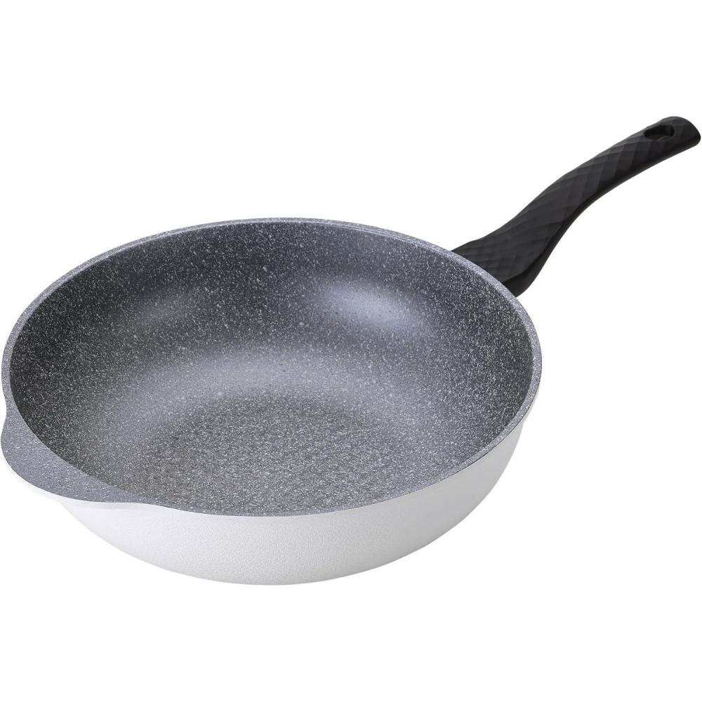 image:imageNeoflam Cast Aluminum Nonstick Wok Lightweight amp Durable Stir Fry Pan Healthy Non Stick Coating Easy to Clean Dishwasher Safe PFOA PFAS Free StayCool Handle Made in Korea 12 30cm125