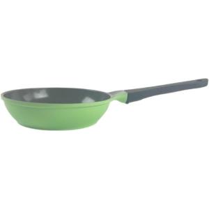 Eela 9.5-Inch Kitchen Essetial Stir Frying Pan with Bakelite Handle, Healthy Cooking Nonstick Ceramic Coating Egg Omelet Skillet, Tamagoyaki, Lightweight, Dishwasher Safe, Made in Korea (24cm)(8″)