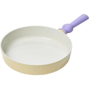 Neoflam Better Finger Macaroon Color Yellow Cast Aluminum Frypan 10 inch Induction (IH)