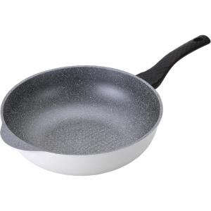 Neoflam Cast Aluminum Nonstick Wok – Lightweight & Durable Stir Fry Pan, Healthy Non Stick Coating, Easy to Clean, Dishwasher Safe, PFOA, PFAS Free, Stay-Cool Handle, Made in Korea (12″, 30cm)(12.5″)