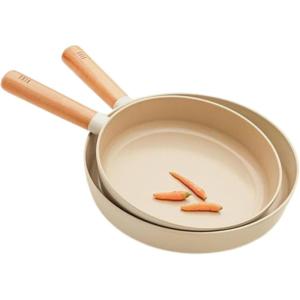 Neoflam FIKA Cookware Set – 9″/11″ Frypan, 2-Piece Non-Stick Ceramic Coated Pans