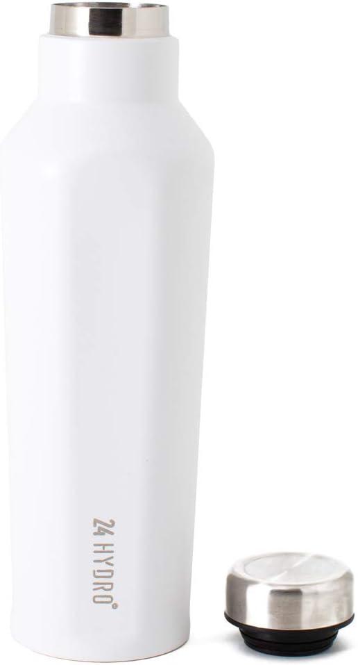 image:imageNeoflam Airtight 17oz Stainless Steel Tumbler Slim Sport Travel Mug Cupholder Friendly Reusable Bottle for Hot Coffee Cold Water Iced Tea amp Outdoor Activities Dishwasher Safe 500ml Hot PinkMarble White