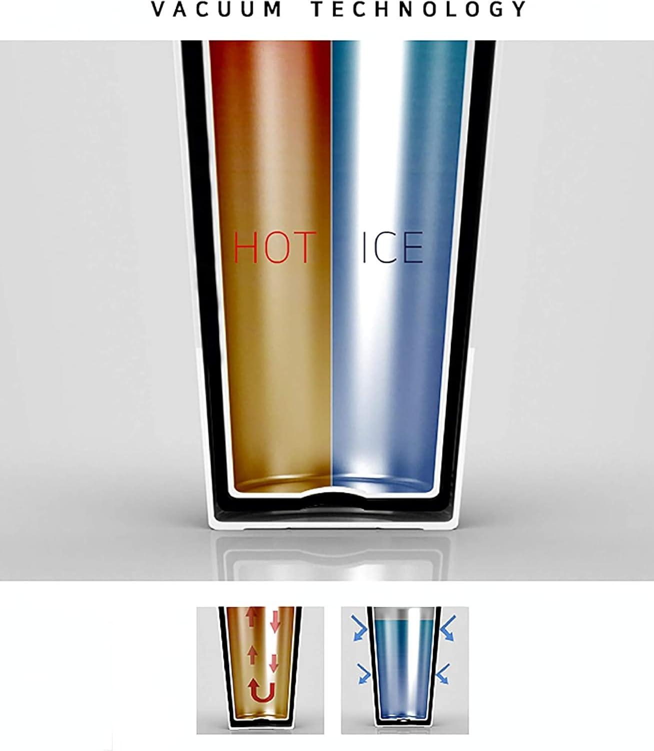 image:imageNeoflam Airtight 17oz Stainless Steel Tumbler Slim Sport Travel Mug Cupholder Friendly Reusable Bottle for Hot Coffee Cold Water Iced Tea amp Outdoor Activities Dishwasher Safe 500ml Hot PinkSunset Pink