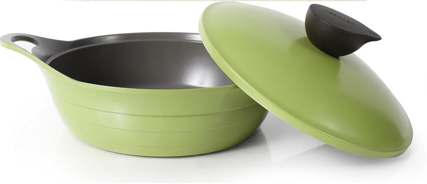 image:imageNeoflam Eela 25QT Olive Green low stockpot