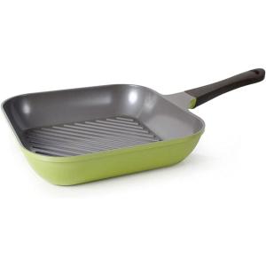 Neoflam Eela 11inch Olive Green Square Grillpan