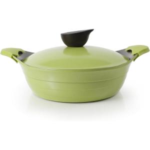 Neoflam Eela 2.5QT Olive Green low stockpot