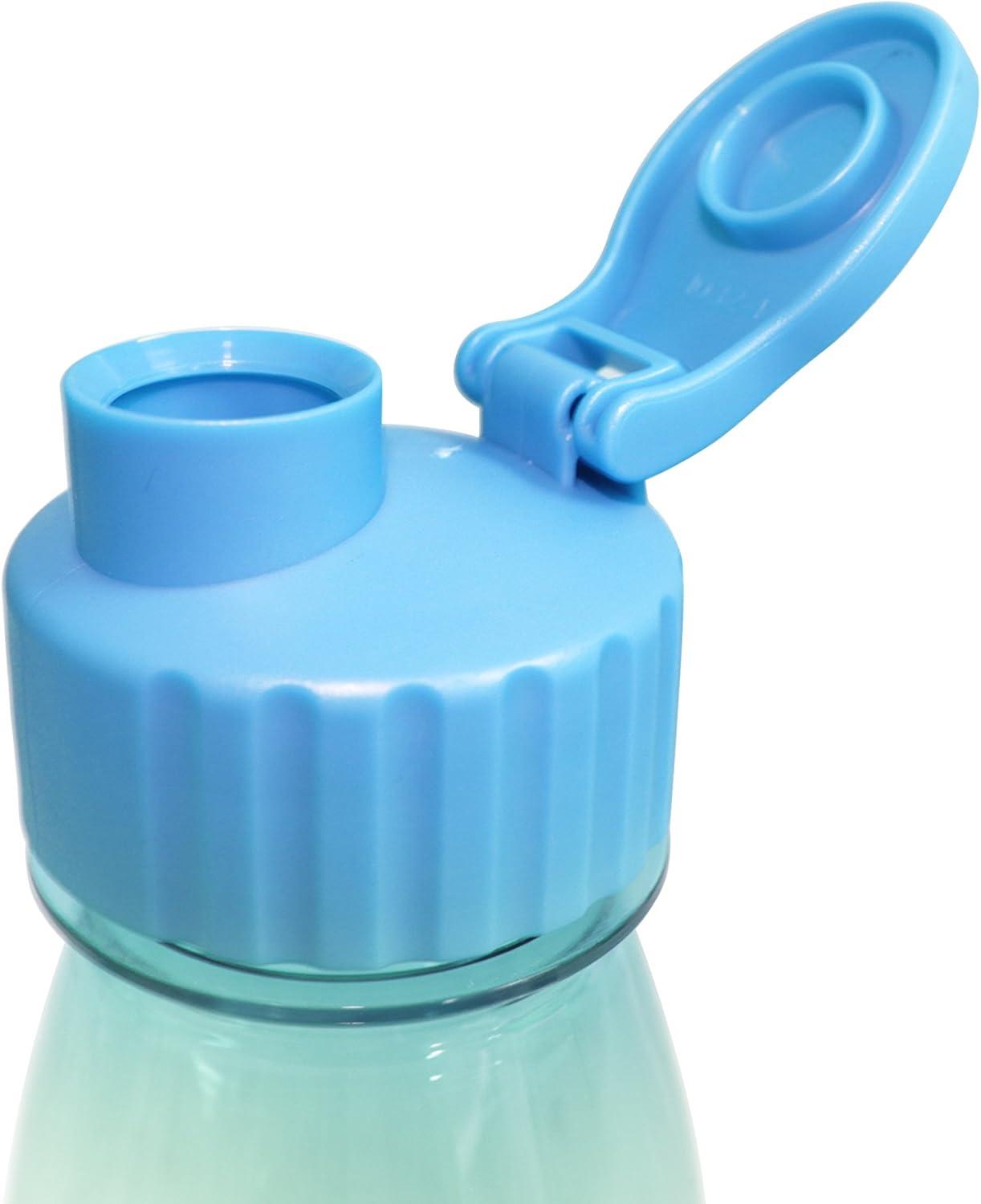 image:imageNeoflam 24 oz Flip Top Tritan BPAFree Water Bottle PurpleBlue
