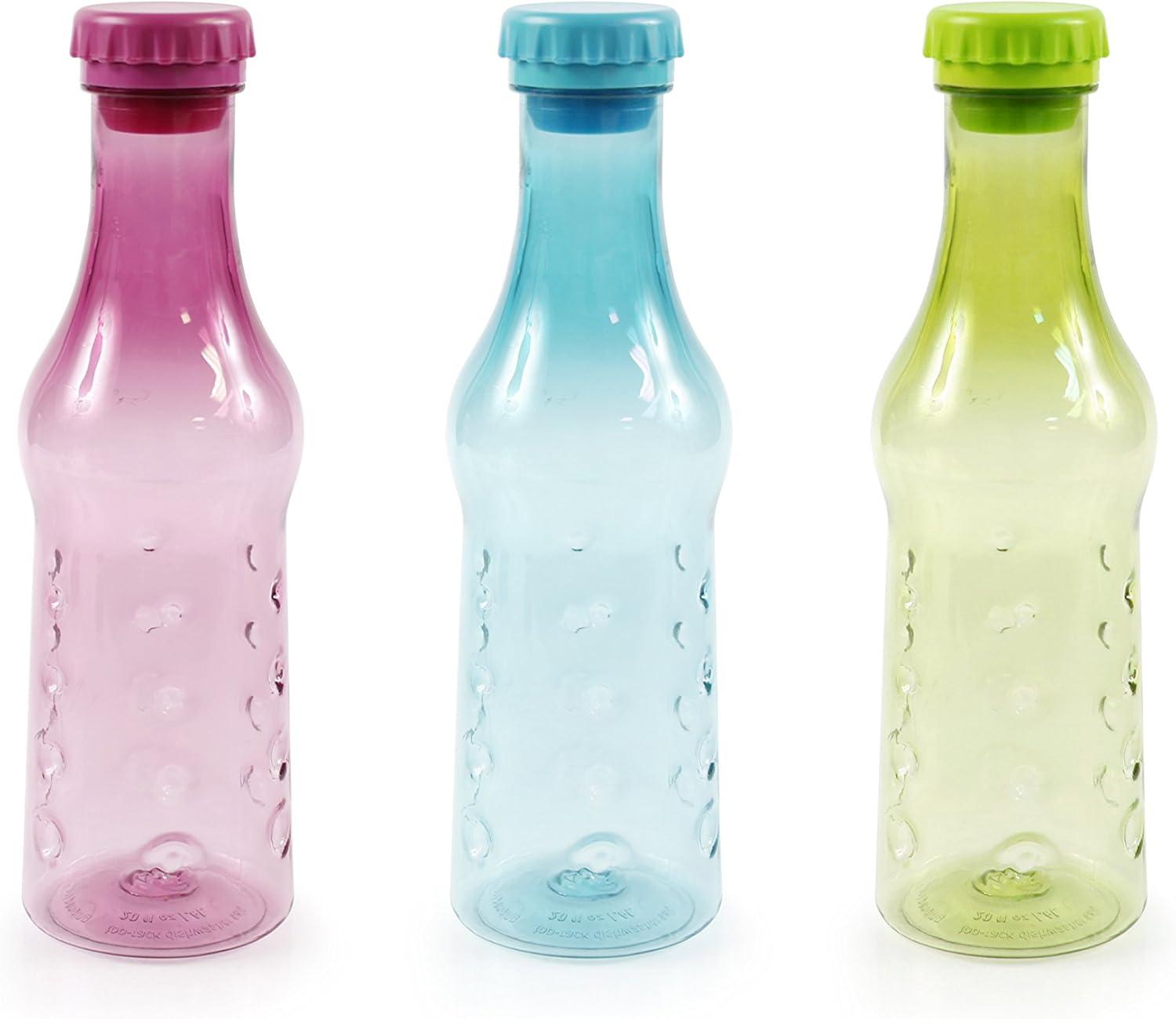 image:imageNeoflam 24 oz Flip Top Tritan BPAFree Water Bottle PurpleBlue