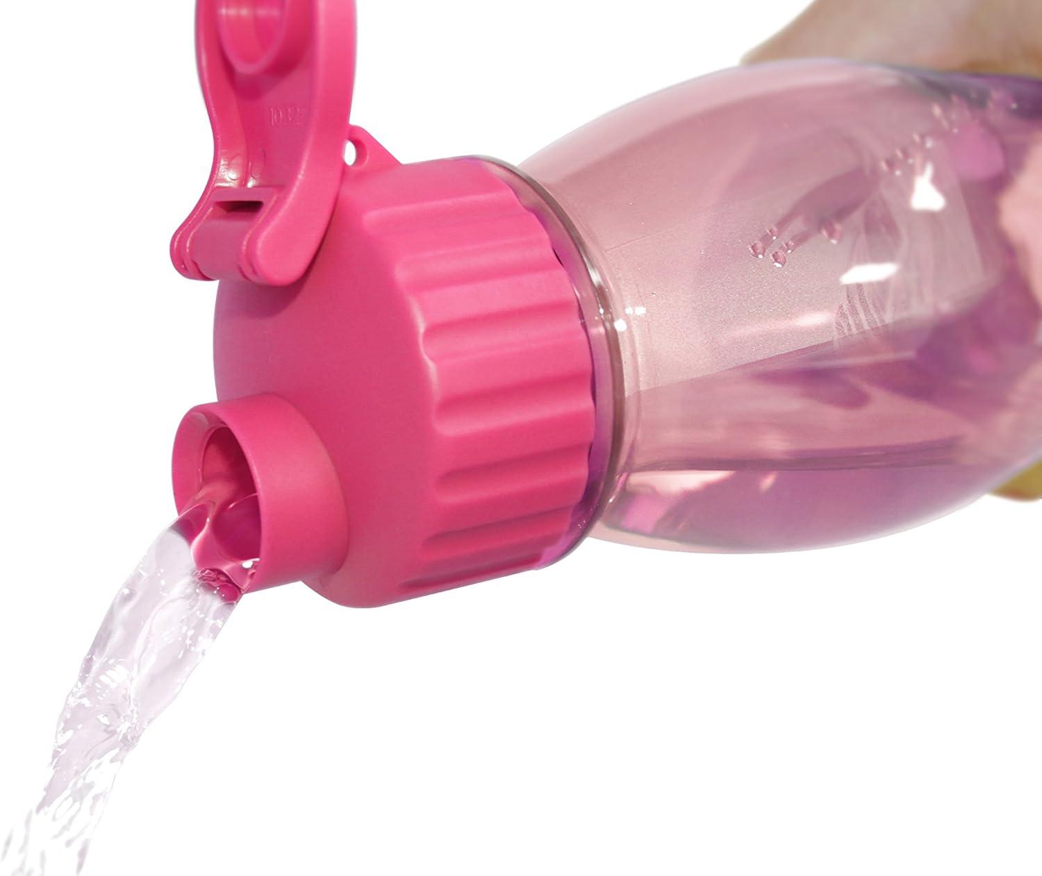 image:imageNeoflam 24 oz Flip Top Tritan BPAFree Water Bottle PurplePink