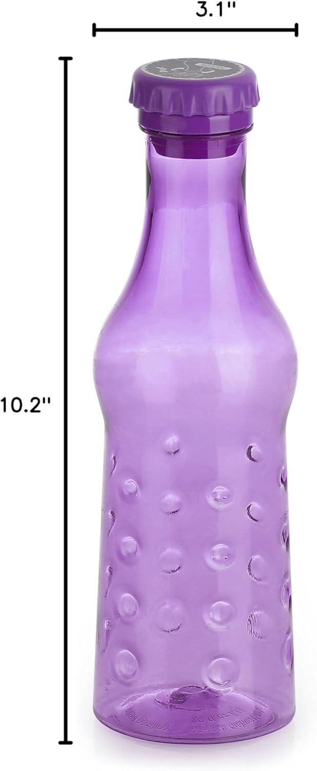 image:imageNeoflam 24 oz Flip Top Tritan BPAFree Water Bottle PurplePurple