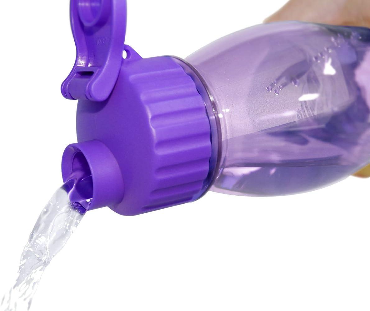 image:imageNeoflam 24 oz Flip Top Tritan BPAFree Water Bottle PurplePurple